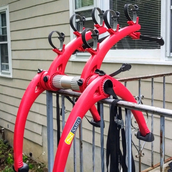 Saris Bones 3 Bike Rack Bicycle Carrier, Red - Picture 2 of 3